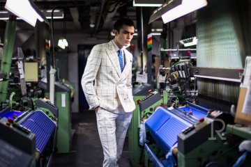 Suit and shirt: Hackett; Tie: Drakes; Pocket Square: Sharp and Dapper