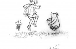 5. Preliminary sketch for Now We Are Six