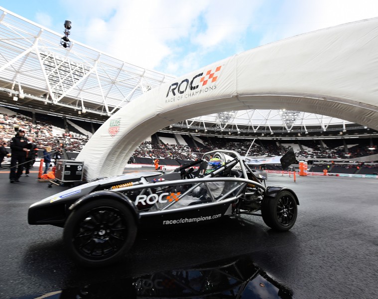Felipe Massa (BRA) in the ROC Skills Challenge