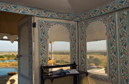 Chhatra Sagar  -  Hill tent Interior